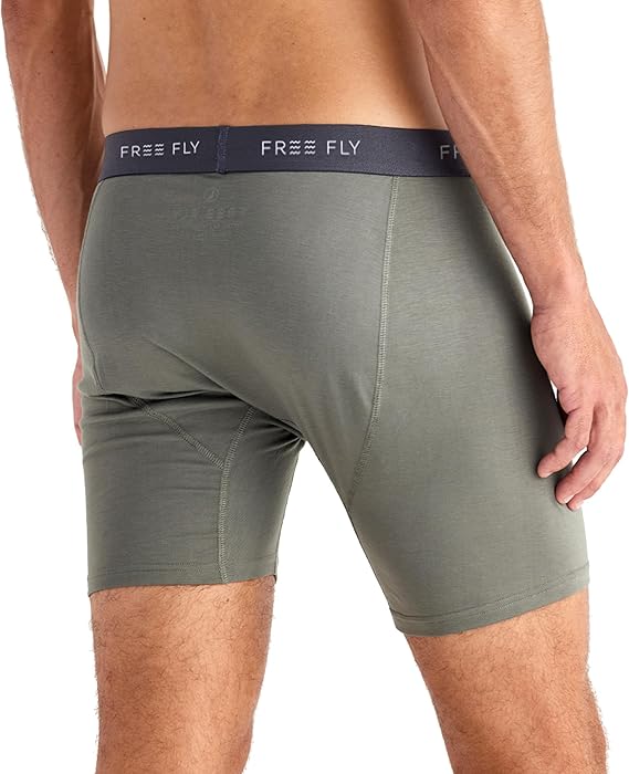 Free Fly Men's Bamboo Motion Boxer Brief Fatigue MBMBB