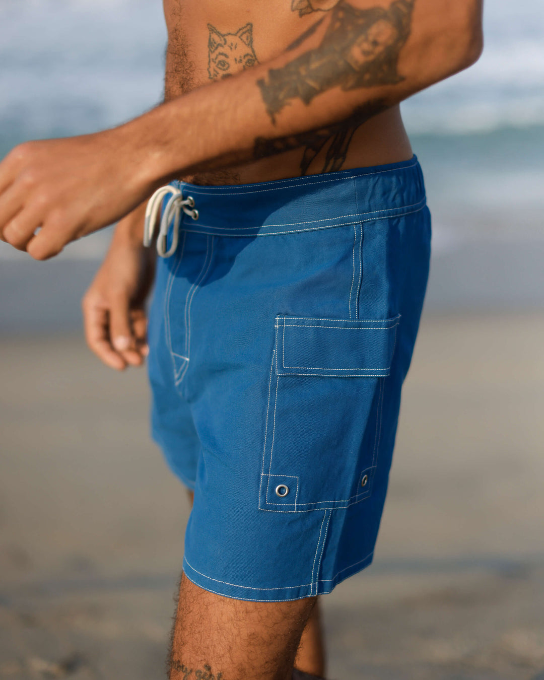 Alex Crane Rama Board Shorts Indigo RAMA