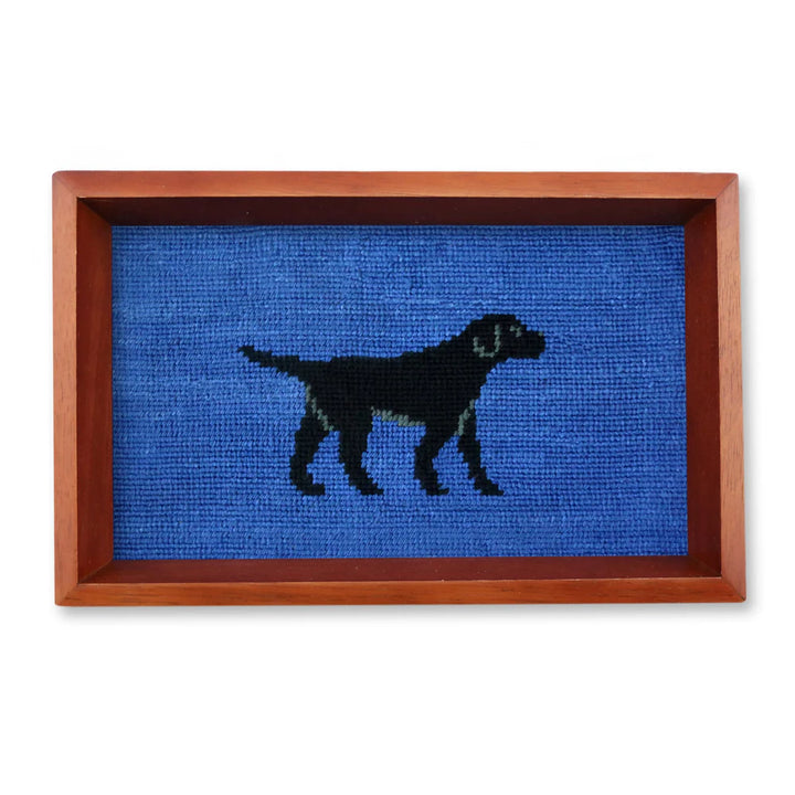 Black Lab Walking Valet Tray