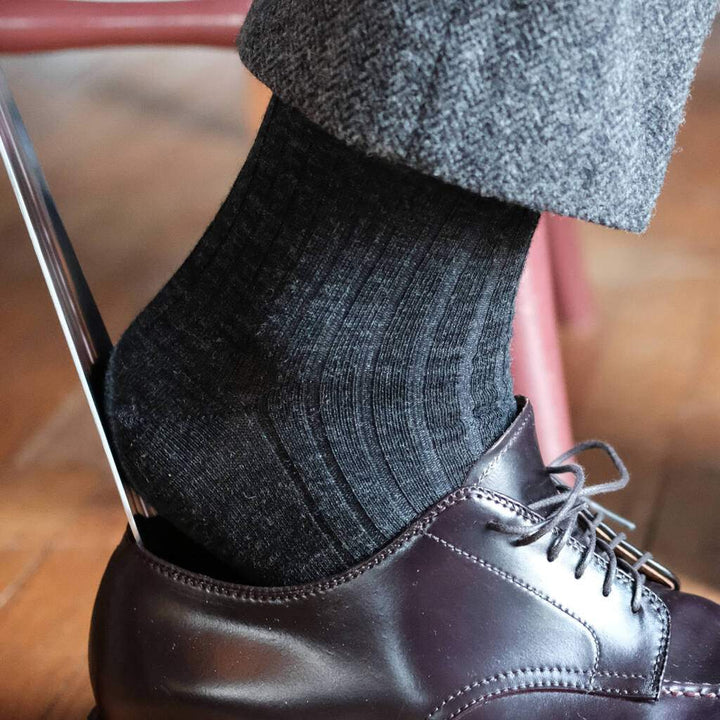 Boardroom Socks Merino Wool Mid-Calf Dress Socks