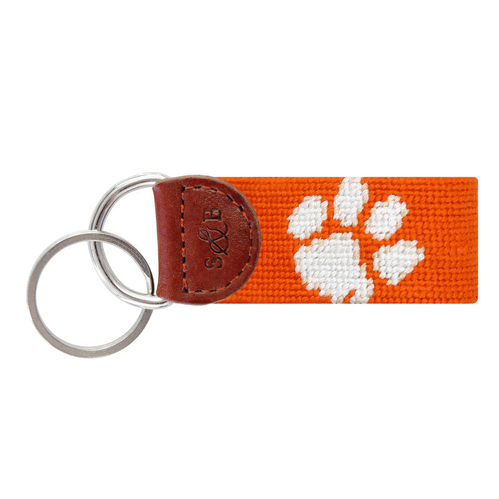 Smathers & Branson Clemson Key Fob Orange F-CLEMSON5