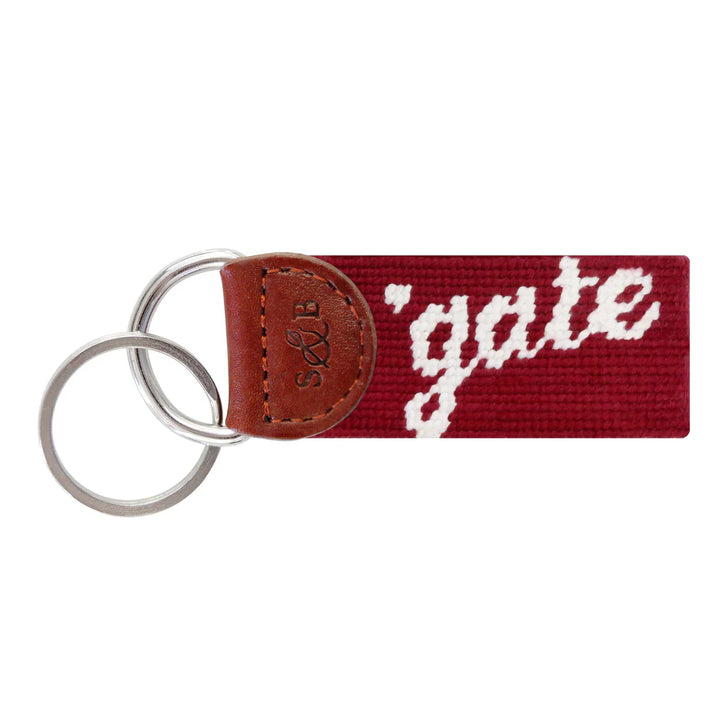 Smathers & Branson Colgate 'gate Key Fob Garnet F-COLGATE5