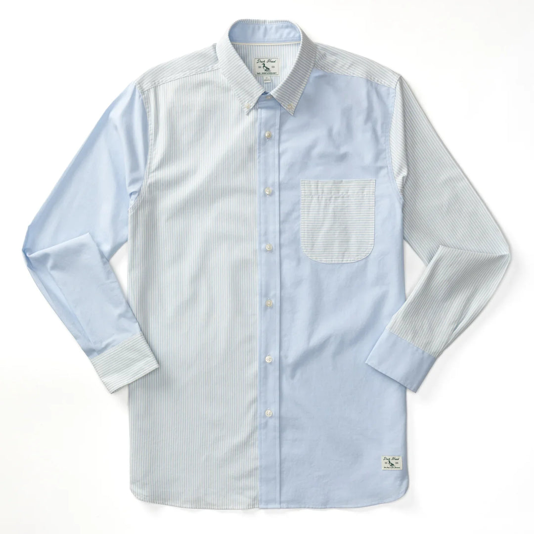 Duck Head Cotton Oxford Sport Shirt Light Blue D11419