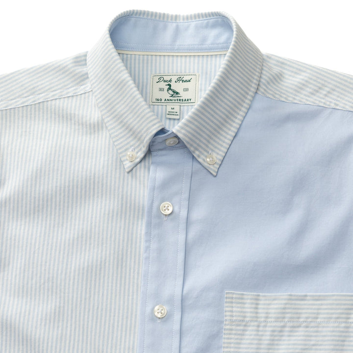 Duck Head Cotton Oxford Sport Shirt Light Blue D11419