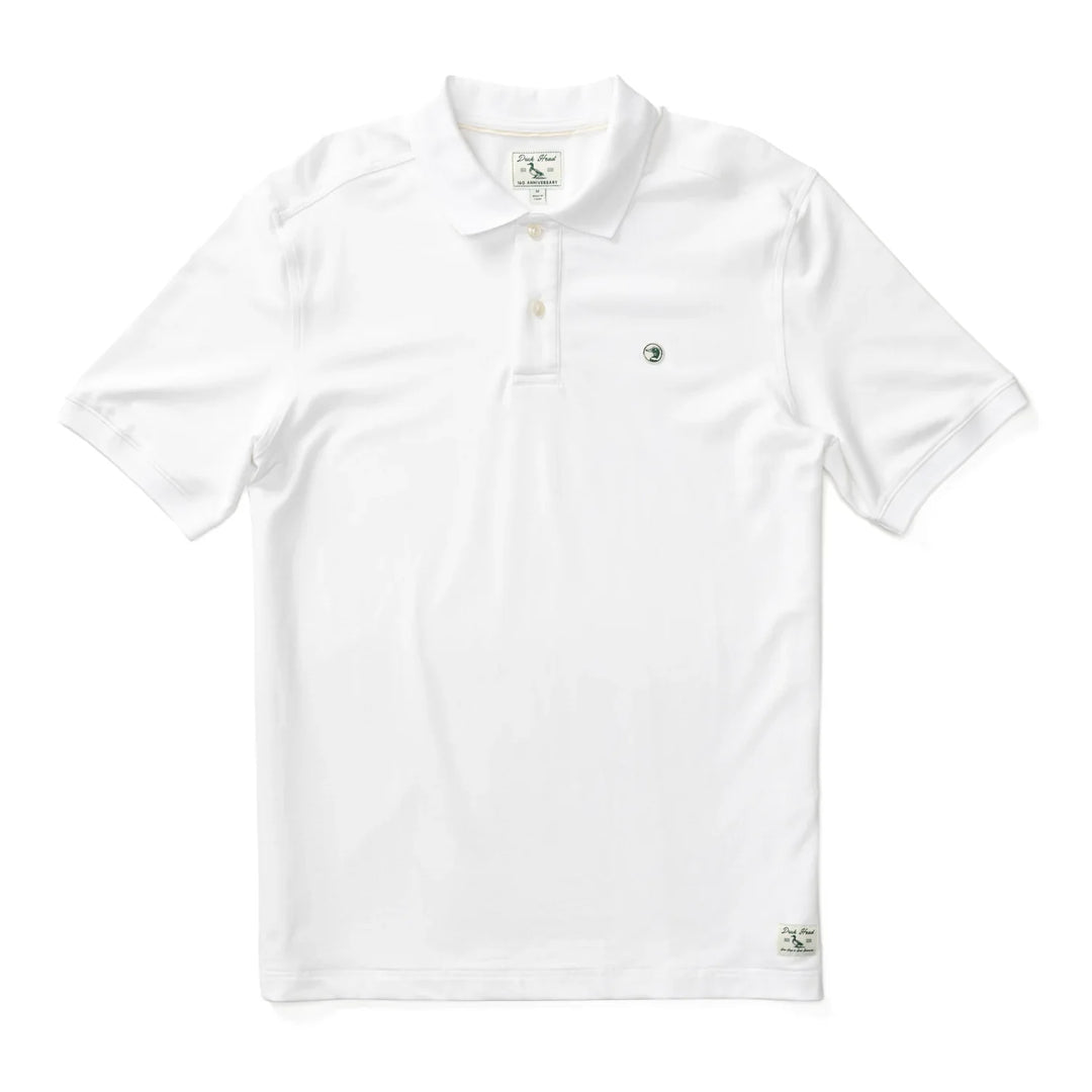 Duck Head Classic Pique Polo White D21130