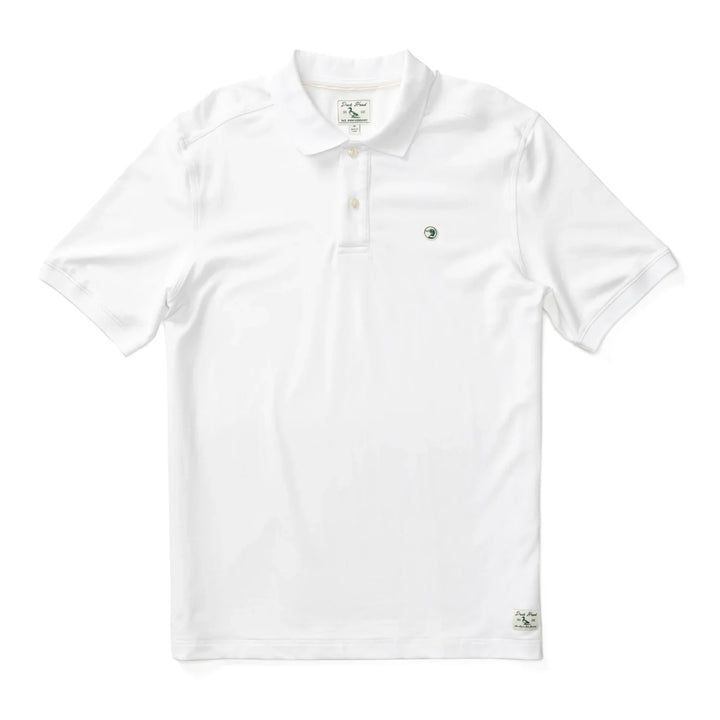 Duck Head Classic Pique Polo White D21130