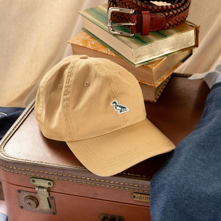 Duck Head Iconic Mallard Twill Hat Original Khaki D41027