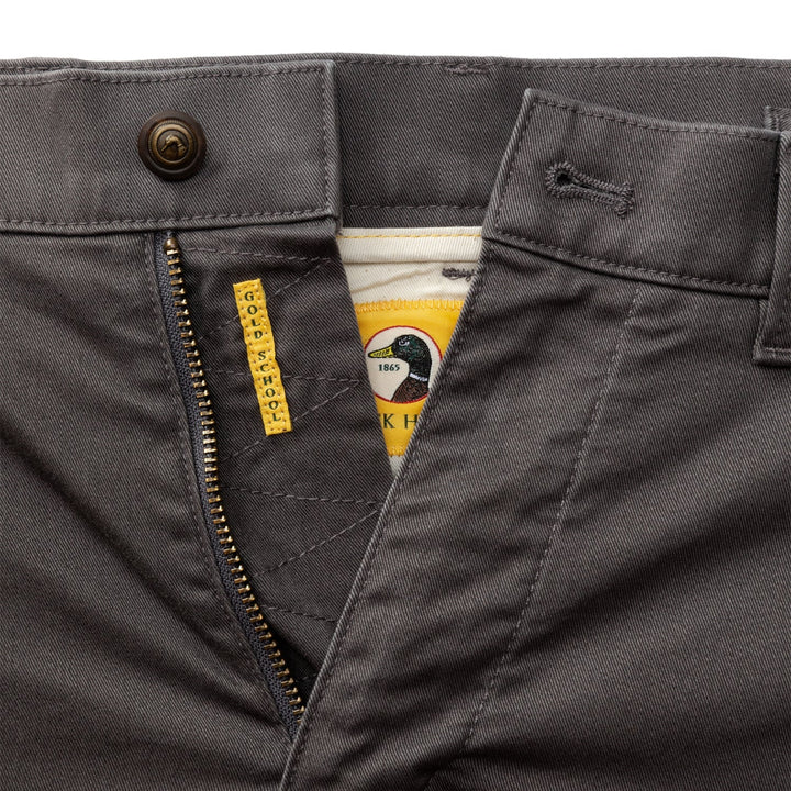 Duck Head Classic Fit Gold School Chino Magnet Grey D91005