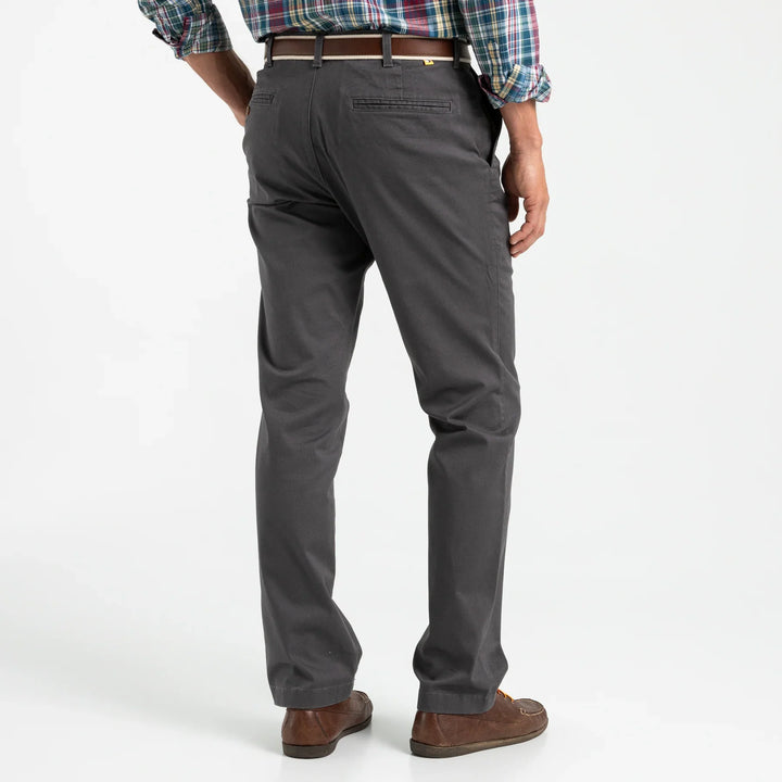 Duck Head Classic Fit Gold School Chino Magnet Grey D91005