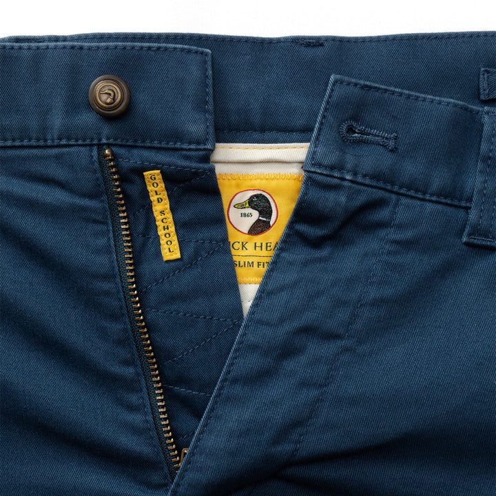 Slim Fit Gold School Chino