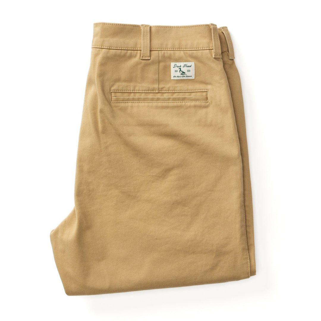 Duck Head Pleated Gold School Chino Original Khaki D91033