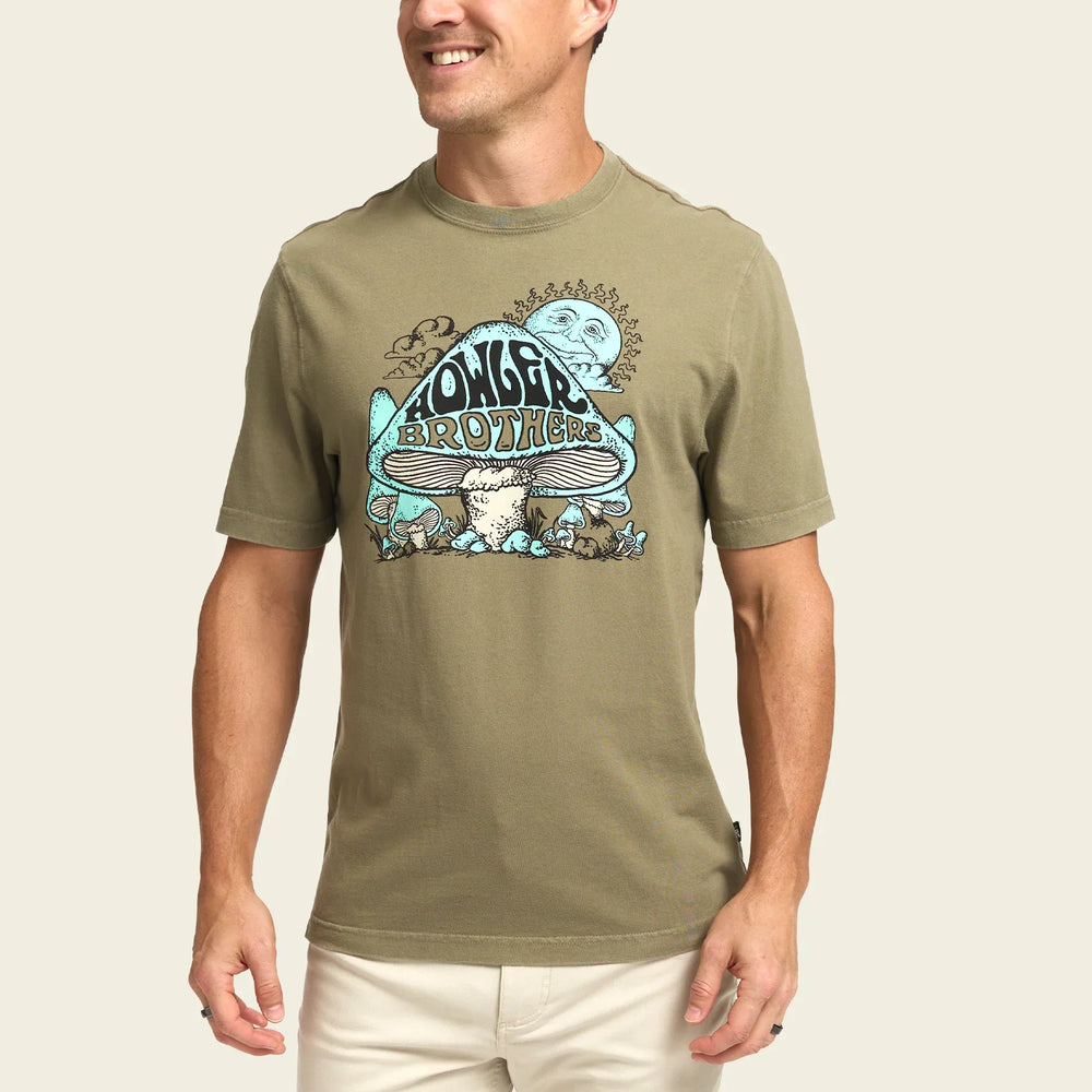 Howler Bros. Daydream Believer Cotton T-Shirt Olive 111324F