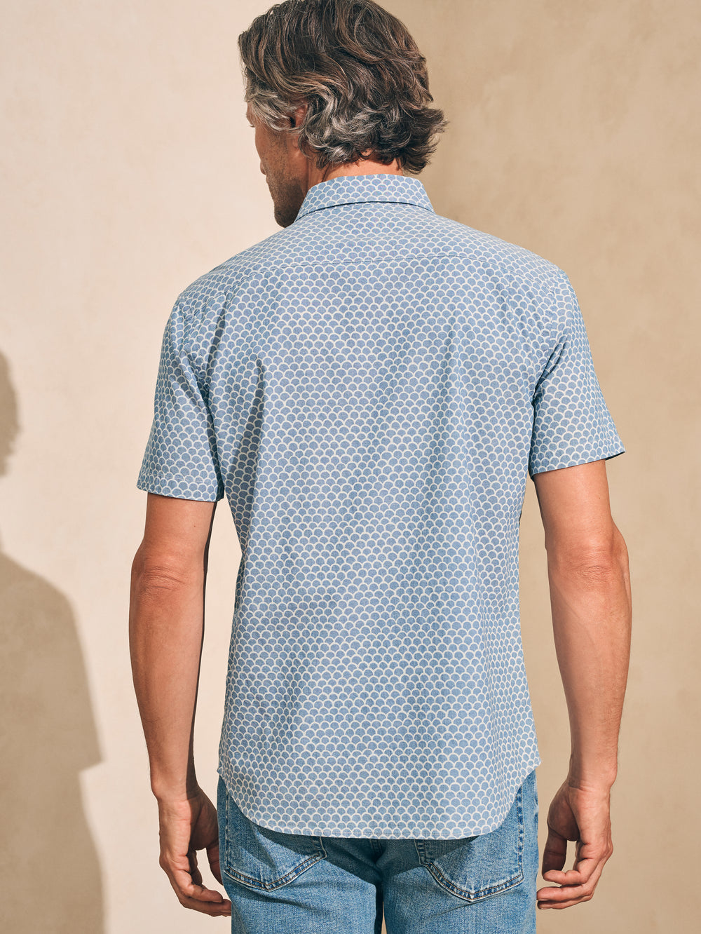 Faherty Short-Sleeve Stretch Playa Shirt