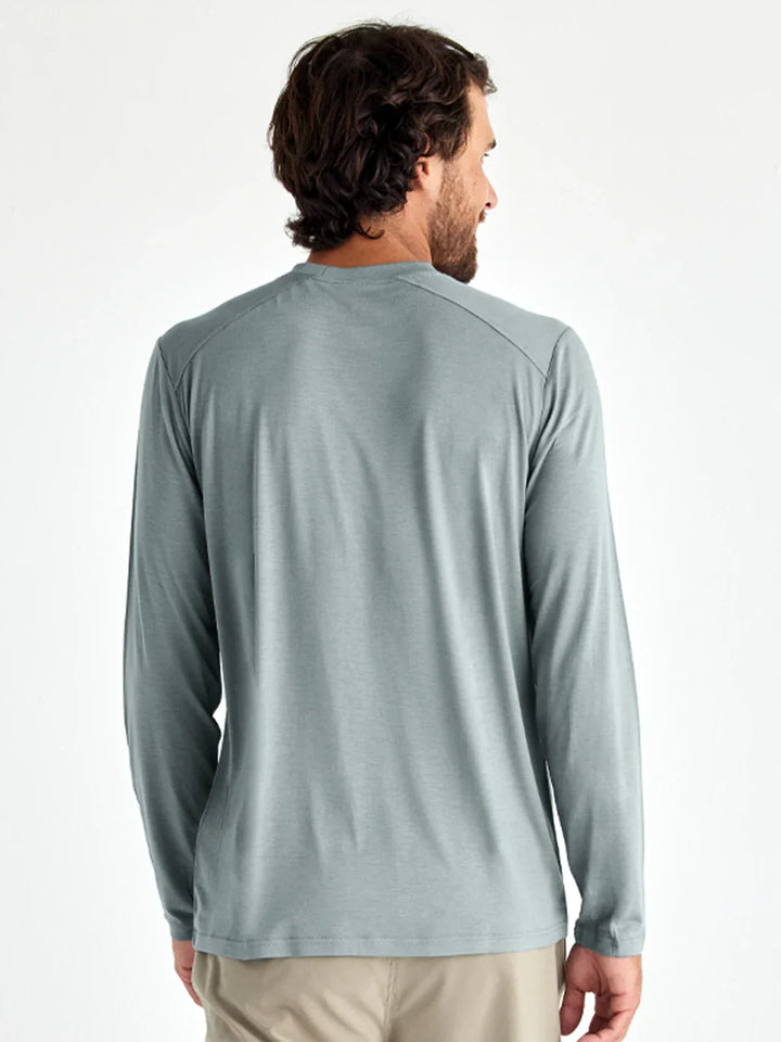 Free Fly Bamboo Lightweight Long Sleeve Slate LWL