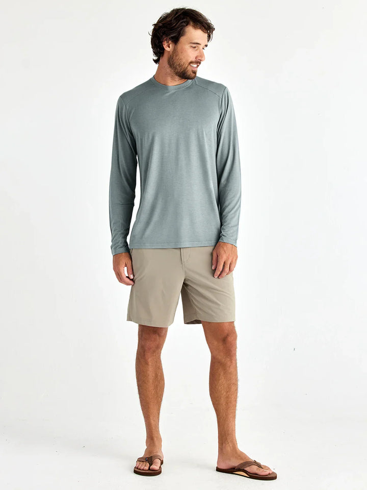 Free Fly Bamboo Lightweight Long Sleeve Slate LWL