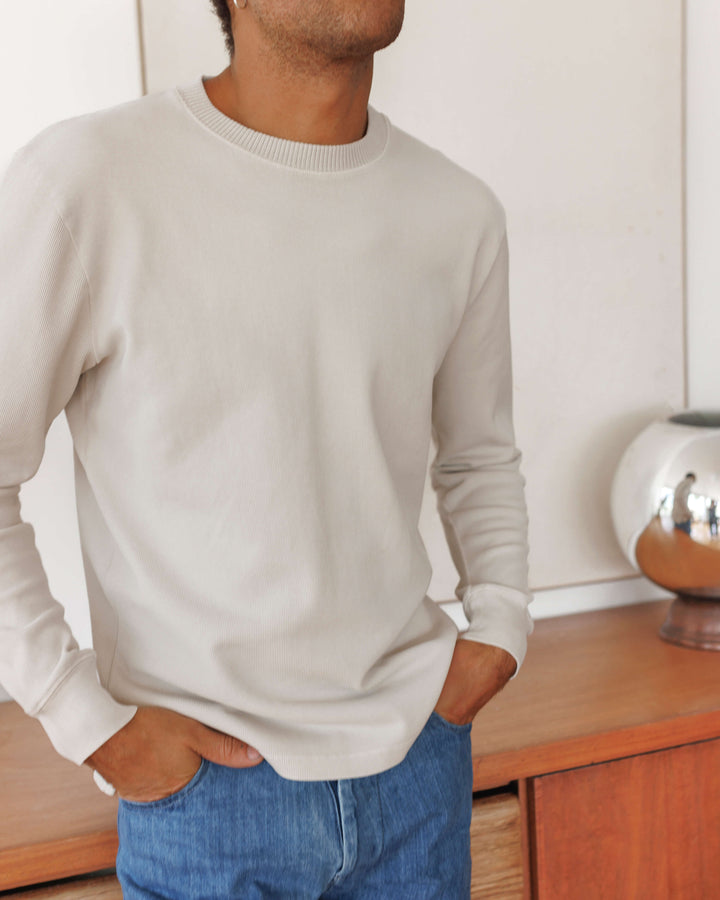 Alex Crane Caza Crewneck Cream CZACRW