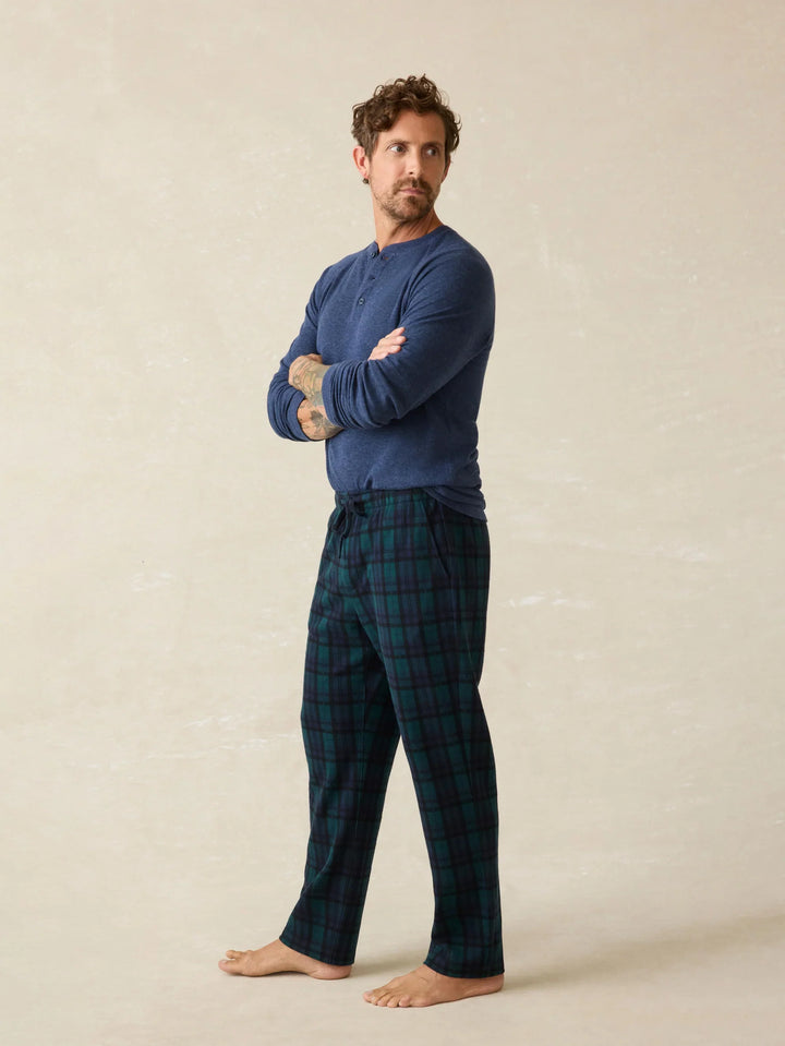 Faherty Legend Pajama Pant Blackwatch MBH2307