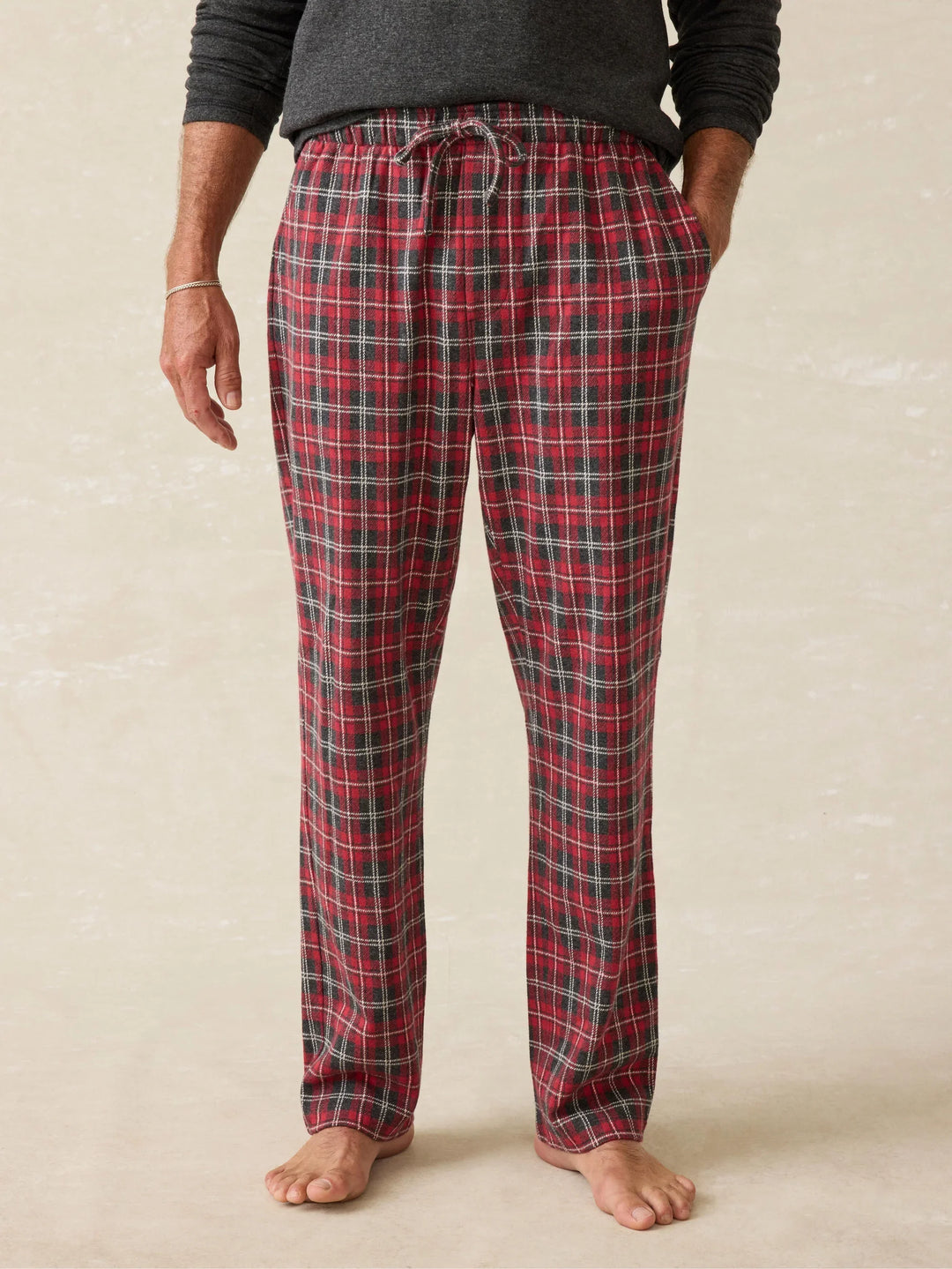 Faherty Legend Pajama Pant Redwood Mountain Plaid  MBH2307