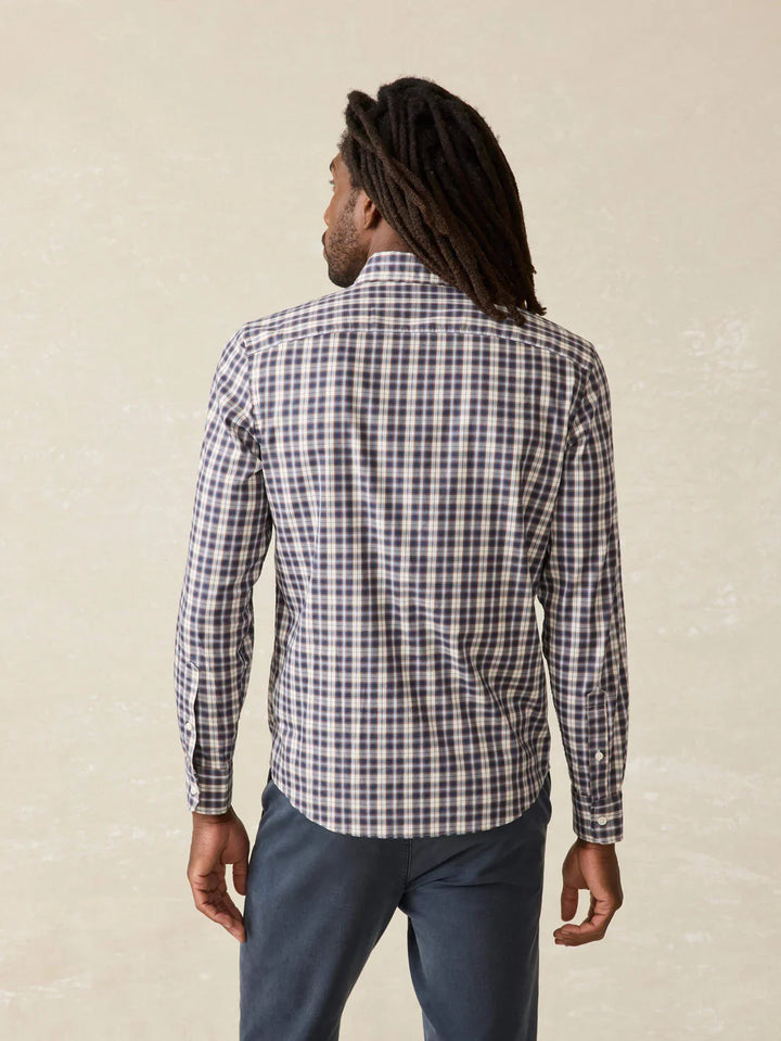 Faherty Movement Shirt Wolf Valley Plaid MWC0082