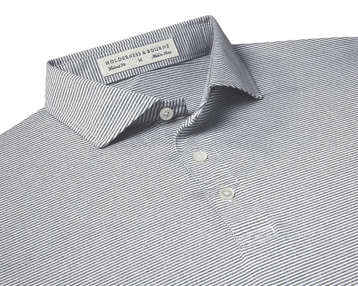 Holderness & Bourne Perkins Shirt Gray & White HB2002