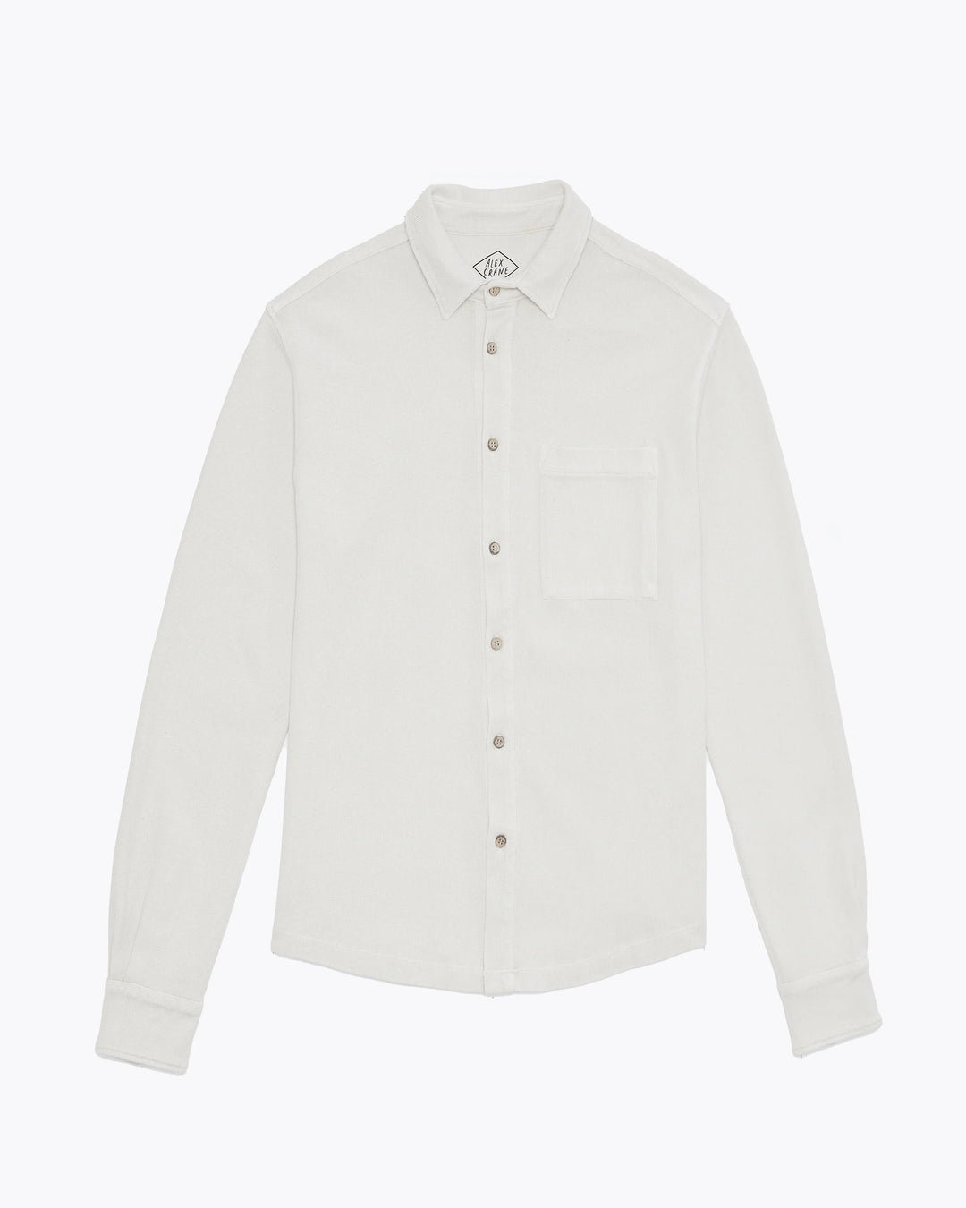 Alex Crane Caza Knit Shirt Cream CZAKNT