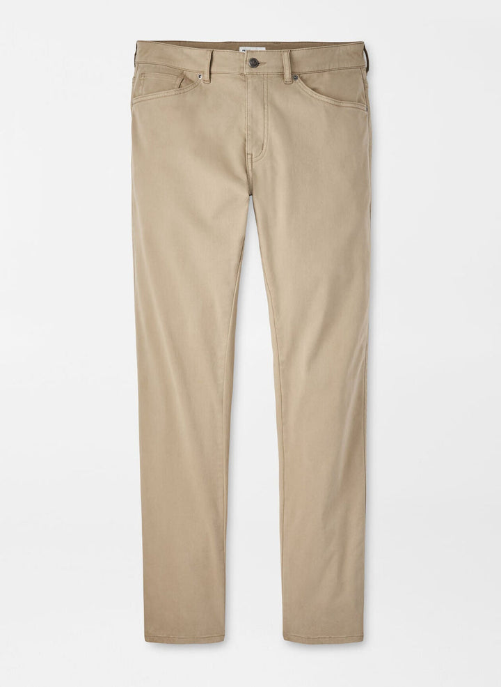 Peter Millar Signature Sateen Five-Pocket Pant Grain ME0B40FB