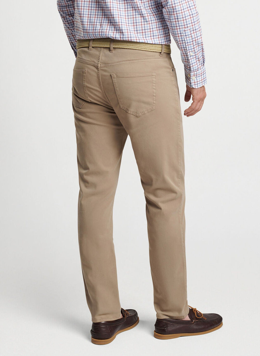 Peter Millar Signature Sateen Five-Pocket Pant Grain ME0B40FB