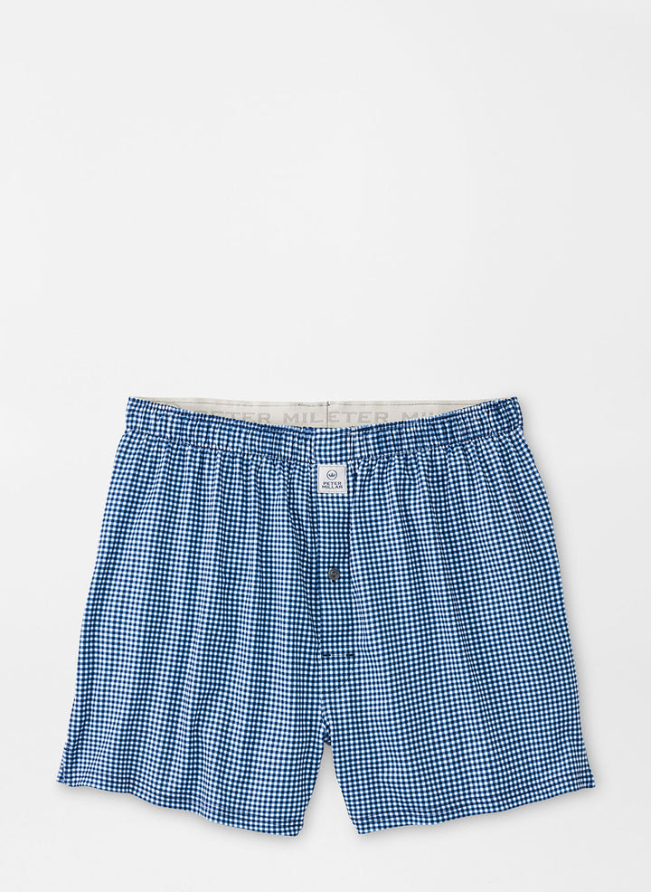 Nebraska Gingham Performance Boxer