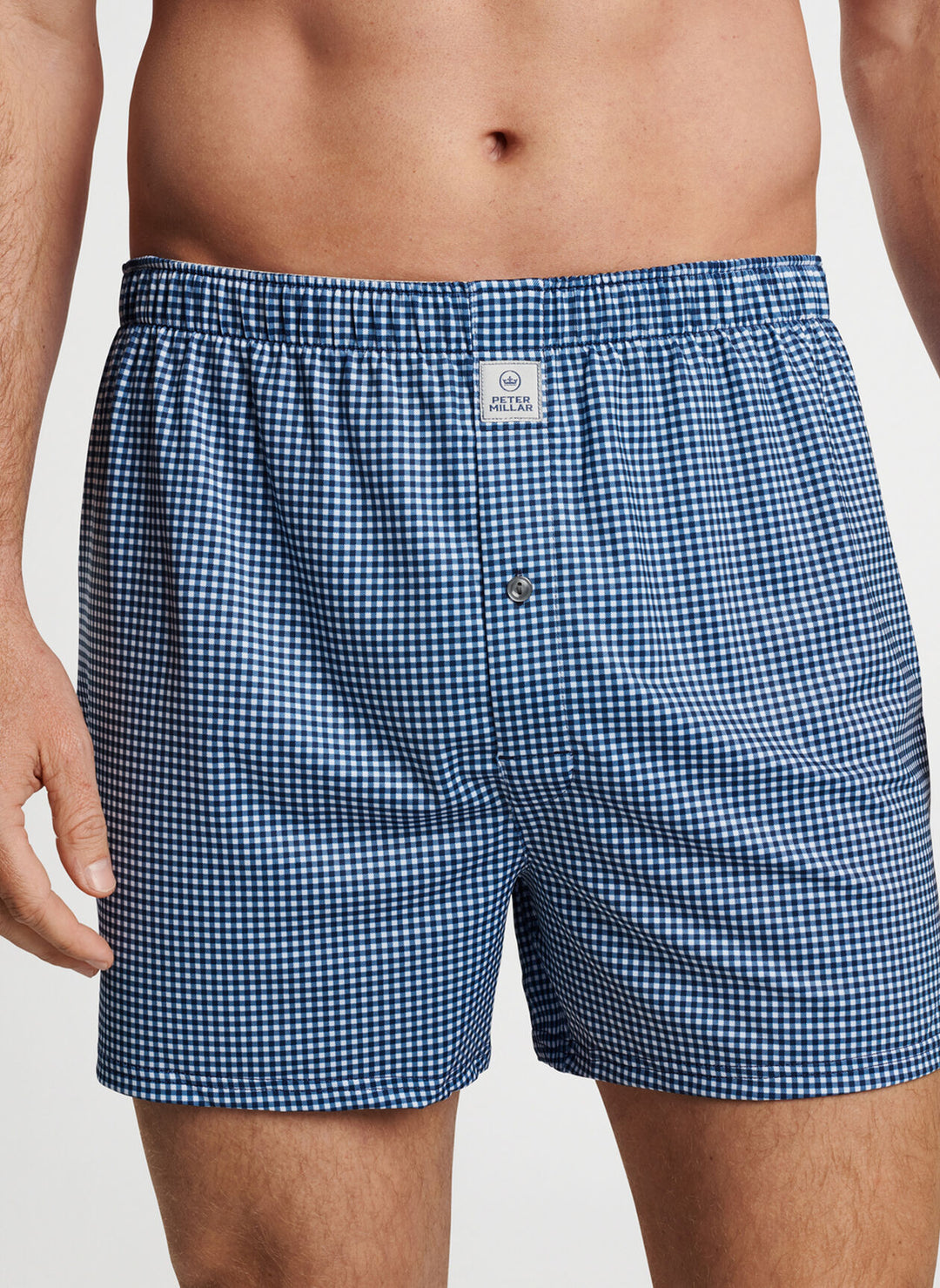 Nebraska Gingham Performance Boxer