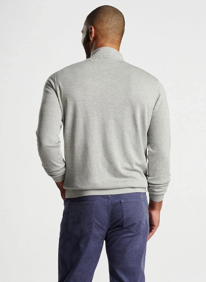 Peter Millar Crown Comfort Pullover Light Grey ME0K49