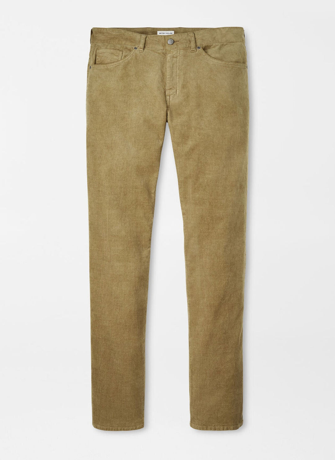 Peter Millar Superior Soft Corduroy Five-Pocket Pant Khaki MF24B29