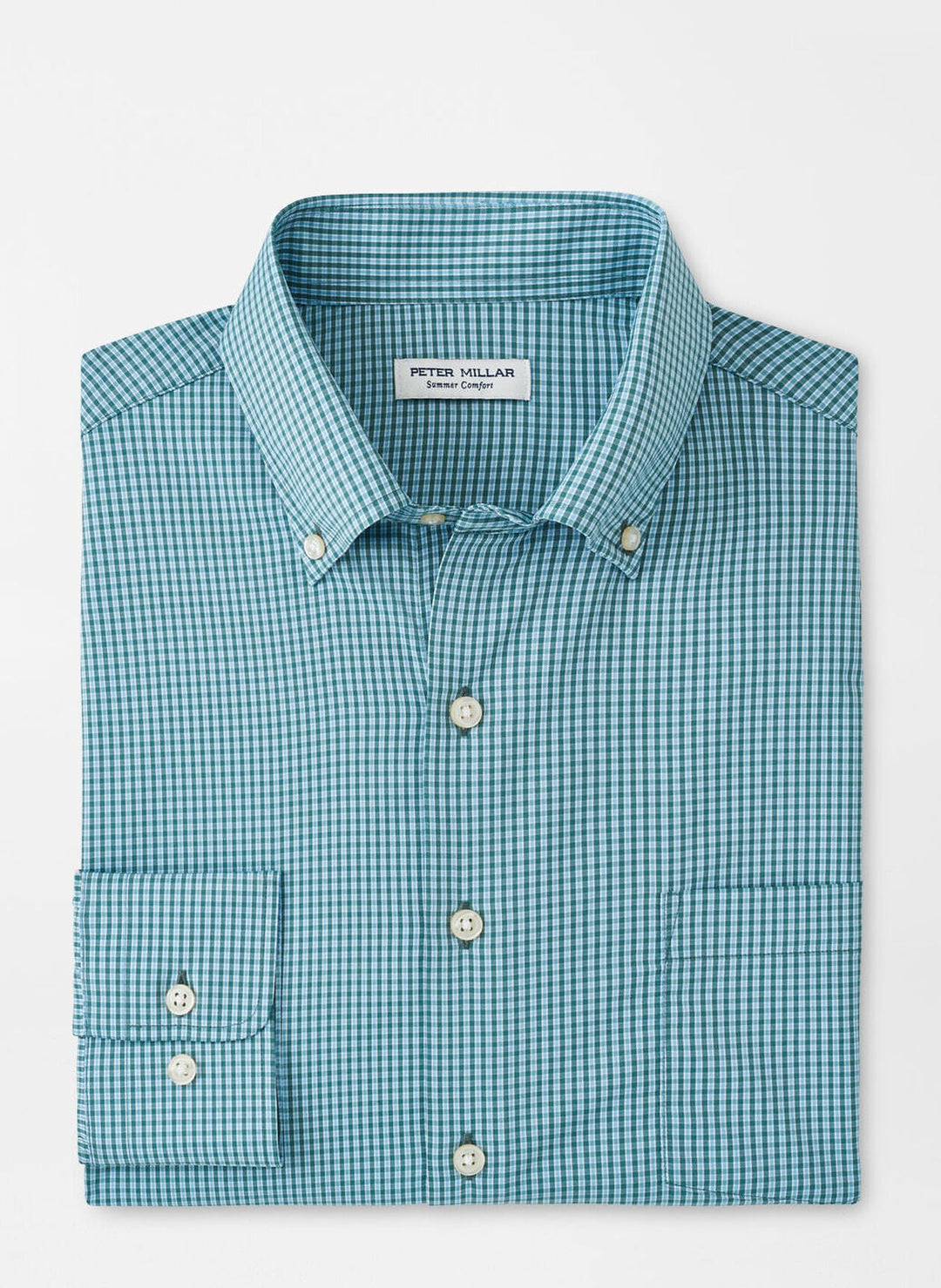 Peter Millar Barrie Performance Twill Sport Shirt Sherwood MF24W44LTBP