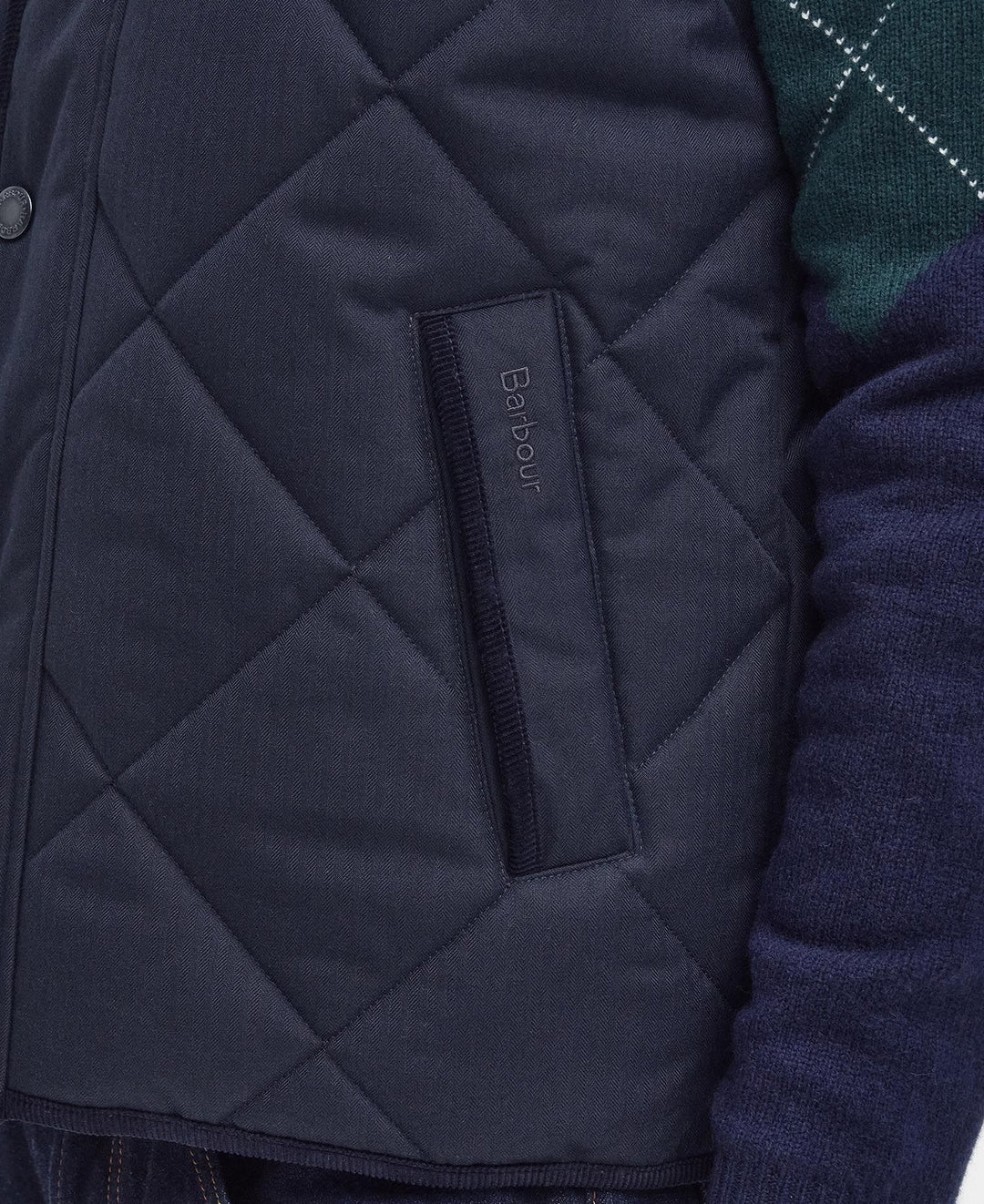 Barbour Holborn Gilet Dark Navy MGI0254