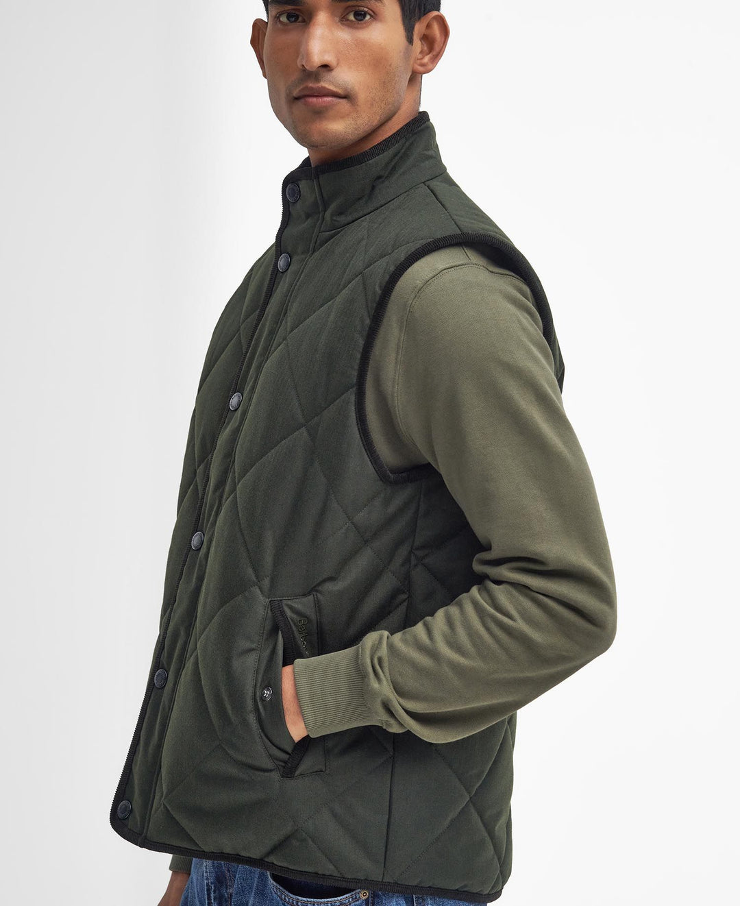 Barbour Holborn Gilet Sage MGI0254