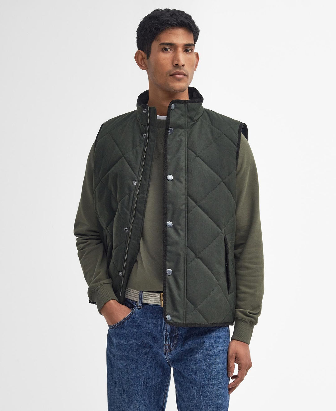 Barbour Holborn Gilet Sage MGI0254