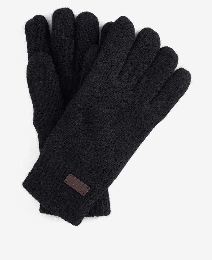 Barbour Carlton Knitted Gloves Black MGL0065