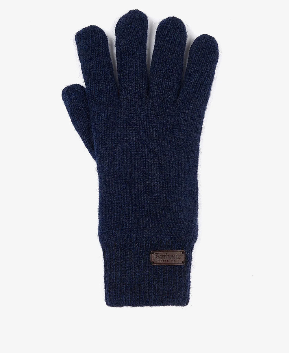 Barbour Carlton Knitted Gloves Navy MGL0065