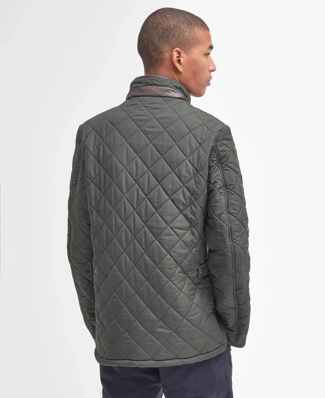 Barbour Powell Quilted Jacket Sage MQU0281