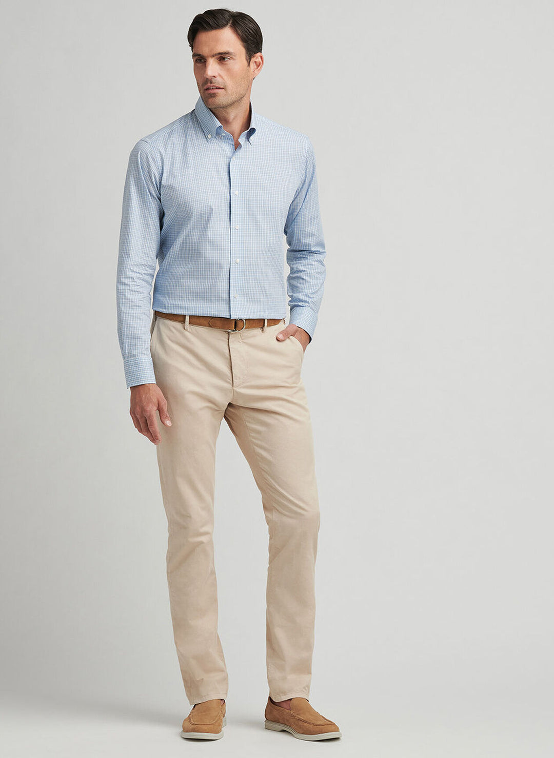 Peter Millar Somerset Flat-Front Pant Sand MS25XB45