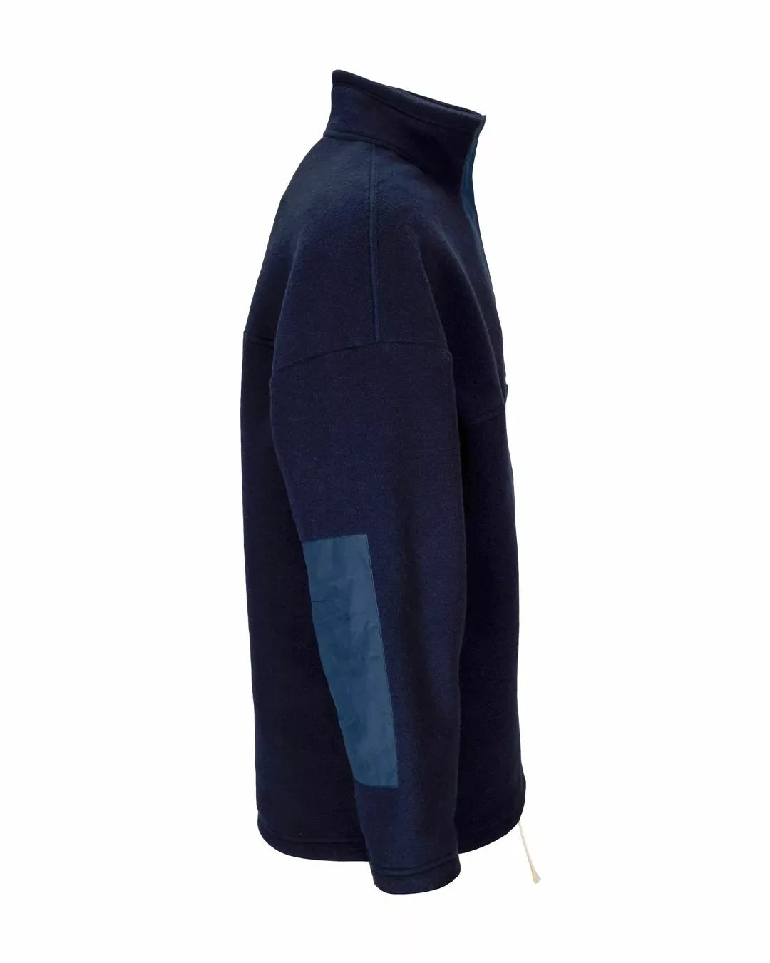 Amundsen Vagabond Waxed Fleece Faded Navy MSW74.1