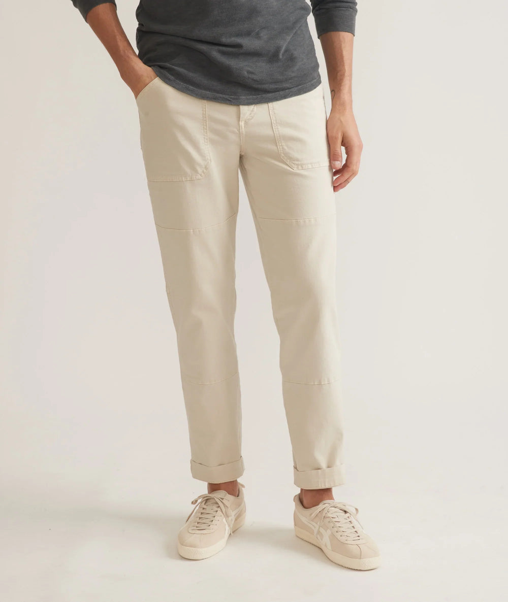 Marine Layer Breyer Relaxed Utility Pant Natural 1240105111359