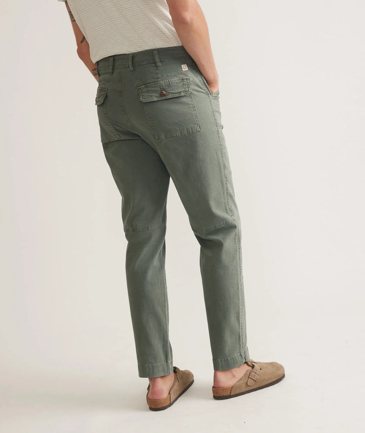 Marine Layer Breyer Relaxed Utility Pant Vetiver 1240105111389