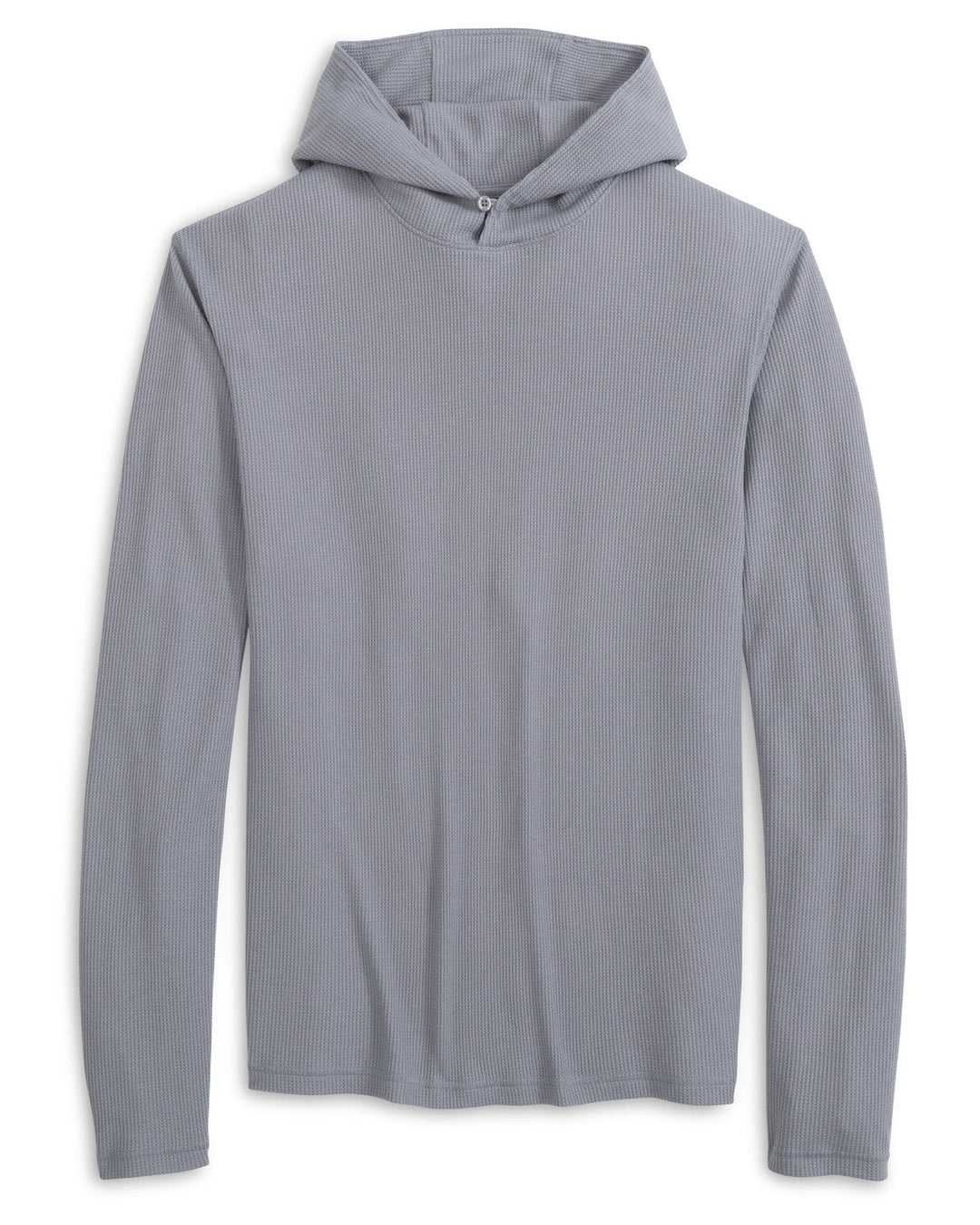 Johnnie-O Brinson Ribbed Knit Performance Hoodie Thunder JMHD100150