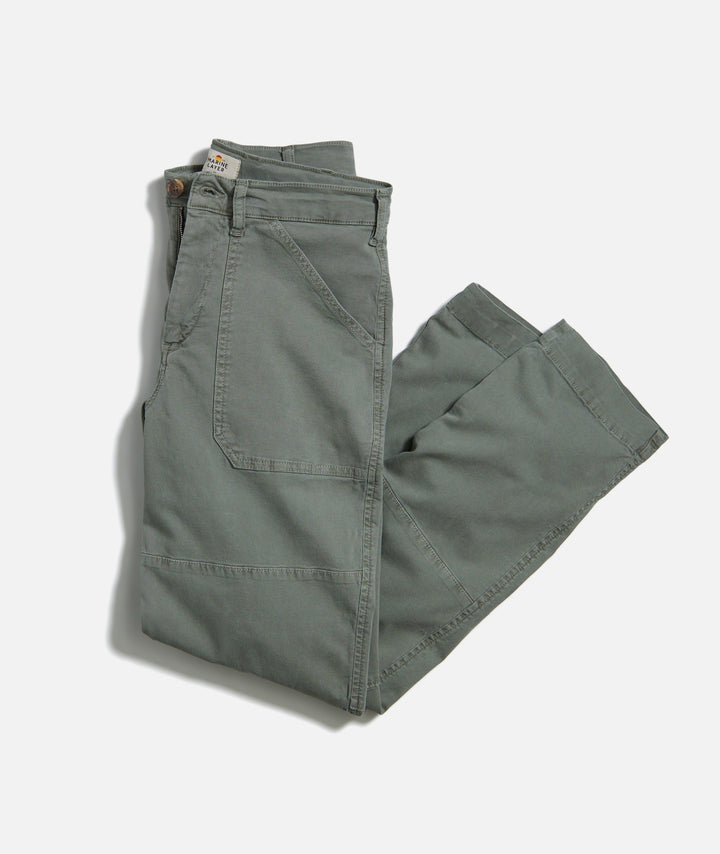 Marine Layer Breyer Relaxed Utility Pant Vetiver 1240105111389