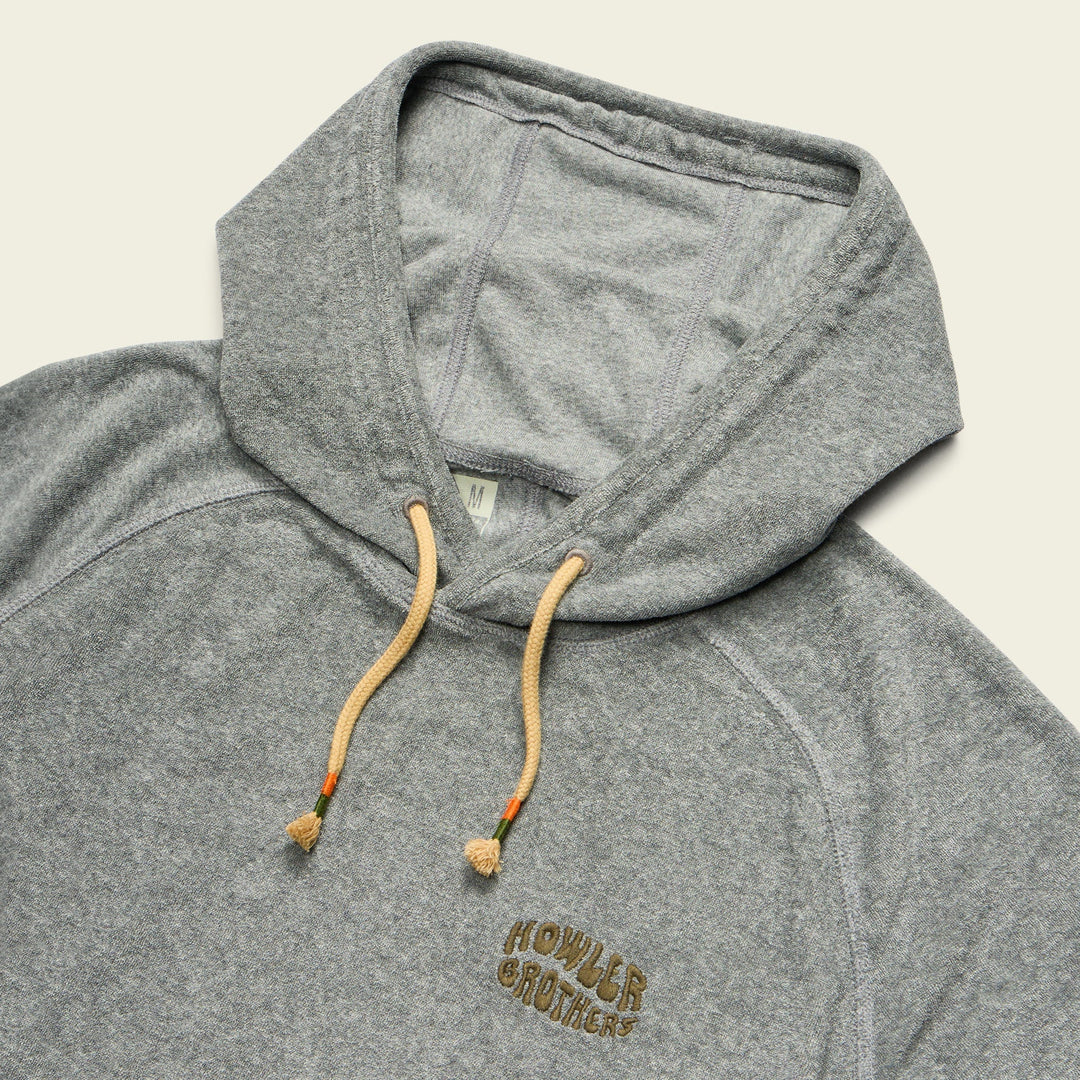 Howler Bros. Terry Cloth Hoodie Grey Heather HB1284