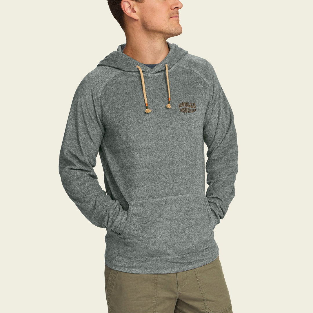 Howler Bros. Terry Cloth Hoodie Grey Heather HB1284