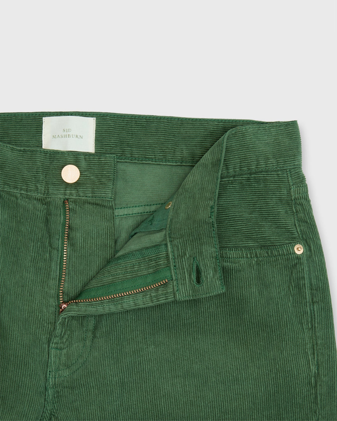 Sid Mashburn Slim Straight Corduroy 5-Pocket Pant Fern S74241