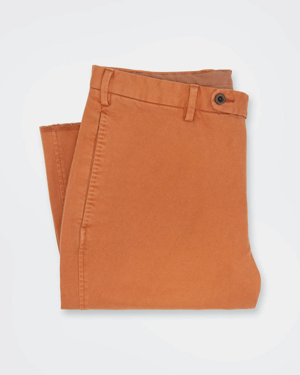 Sid Mashburn Garment-Dyed Sport Trouser Ginger High Ridge Twill S74267