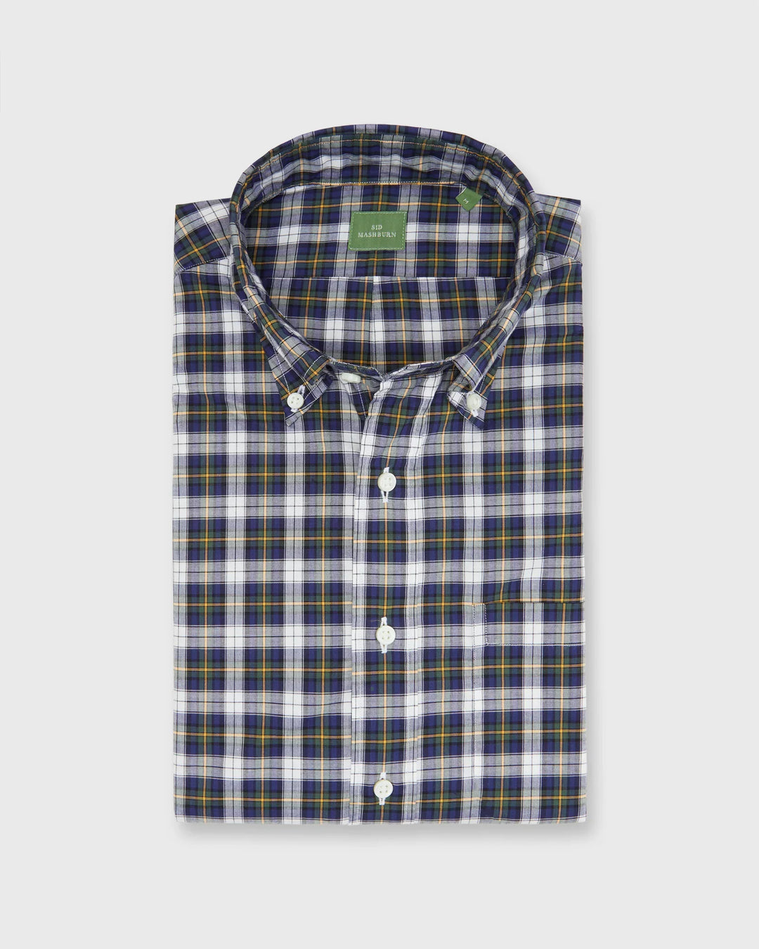 Sid Mashburn Gordon Tartan Button-Down Sport Shirt Gordon Tartan S74295