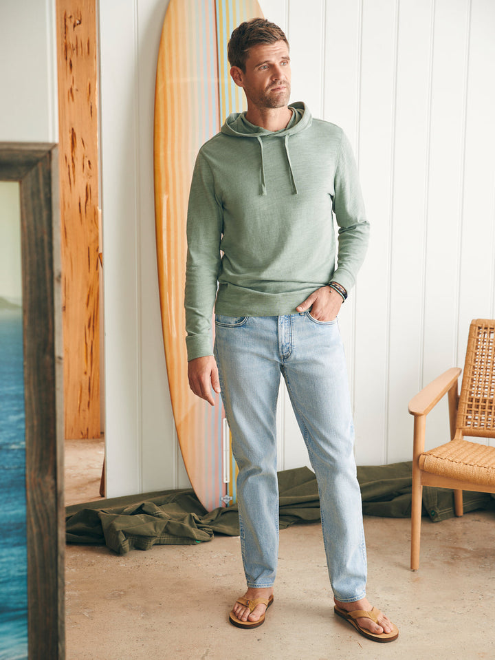 Faherty Sunwashed Slub Hoodie